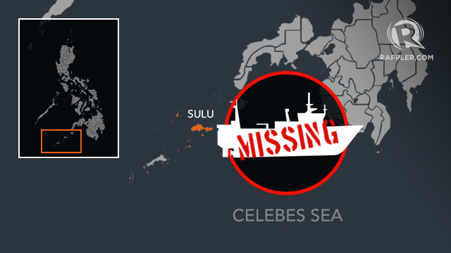 MISSING. Four fishing boat crew are reportedly abducted on Tuesday, December 20, off Celebes Sea in Sulu. 