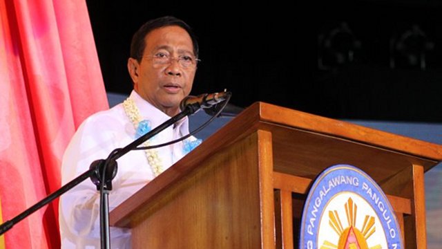 INCLUSION. Vice President Jejomar Binay says the poor have yet to benefit from the good economic standing of the country. File photo from the Office of the Vice President  