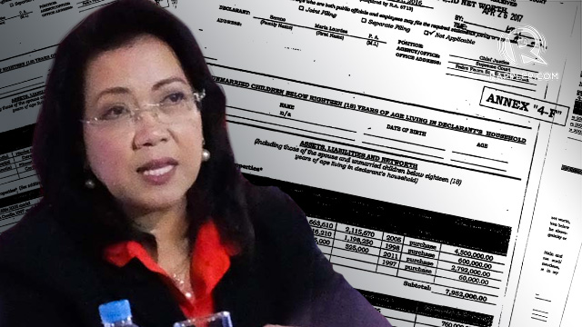 SALN ISSUE. Chief Justice Maria Lourdes Sereno's spokesperson says that the chief magistrate has no non-disclosures to speak of as the House of Representatives hears her impeachment case.   