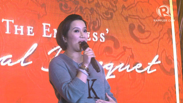 DEFENDING PNOY. Kris Aquino answers angry social media users with regard to her brother not being present at the arrival honors for the soldiers killed in Maguindanao. File photo by Rappler  
