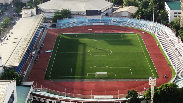 CLOSED FOR RENOVATION. The Rizal Memorial Stadium will be closed for rehabilitation until October 30. Photo from Wikipedia 