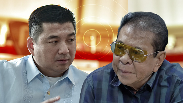 SHOWDOWN. Chavit Singson (right) says his consortium can knock out Dennis Uy's group, the provisional 3rd telco player winner. The National Telecommunications Commission just has to consider their bid. Uy's photo by LeAnne Jazul/Rappler, Singson's photo by Rappler 