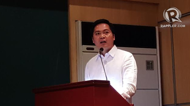 NOGRALES SCION. Davao City 1st District Representative Karlo Nograles, son of Prospero Nograles Jr, says the Duterte-Nograles feud is over. Photos by Pia Ranada/Rappler    