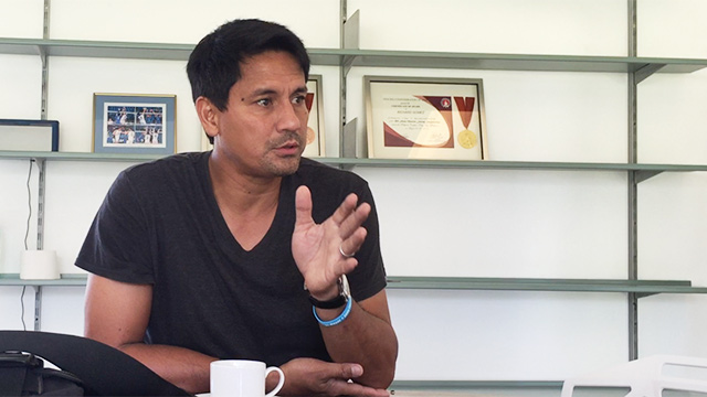 CANDIDATE. Richard Gomez is running for the office of Mayor of Ormoc City. Photo by Jed Cortes / Rappler 