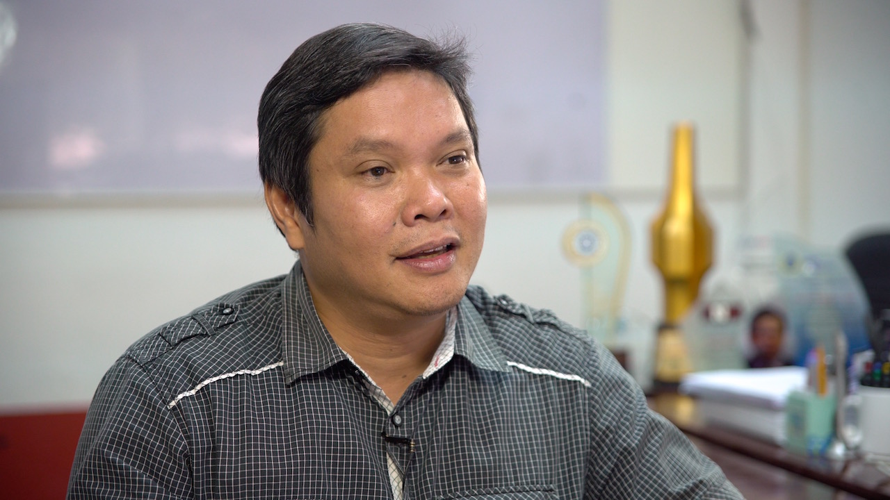 OPEN DATA. UP Resilience Institute executive director Mahar Lagmay says keeping data open is important in preparing for disasters. Rappler file photo 