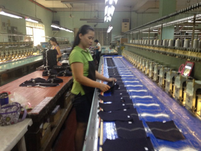 WORKPLACE. This photo shows one of the workplaces inspected by the Task Force Valenzuela. Photo from Nagkaisa 