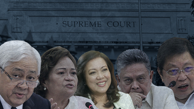 DIVIDED. The House impeachment proceedings show emerging cracks in the Supreme Court as 4 justices air their grievances against Chief Justice Maria Lourdes Sereno.  
