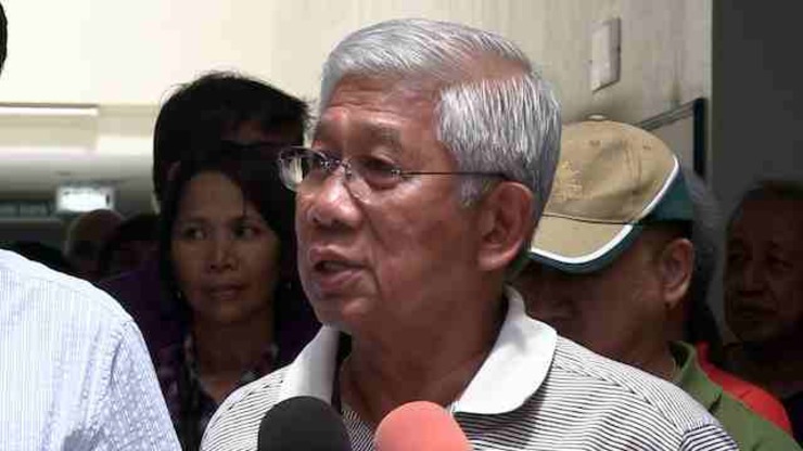 PEACE.  'We do not negotiate with terrorists," Philippine Defense Secretary Voltaire Gazmin told reporters when asked about the P250 million ransom demand. Rappler file photo