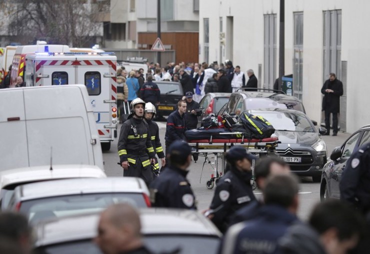 12 dead in terrorist attack on French newspaper