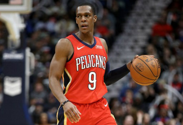 ASSIST MASTER. Christmas may be over but Rajon Rondo is still giving out gifts. Photo by Chris Graythen/Getty Images/AFP 