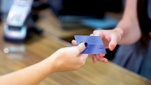 An EMV chip card carries more security features than the traditional magnetic stripe card. 