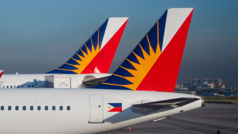 AVIATION. A plane of flag-carrier Philippine Airlines. Photo from Shutterstock. 