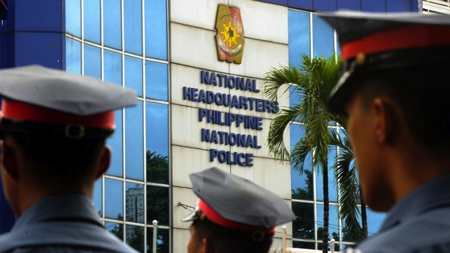 PNP. The facade of the Philippine National Police headquarters in Camp Crame. AFP file photo