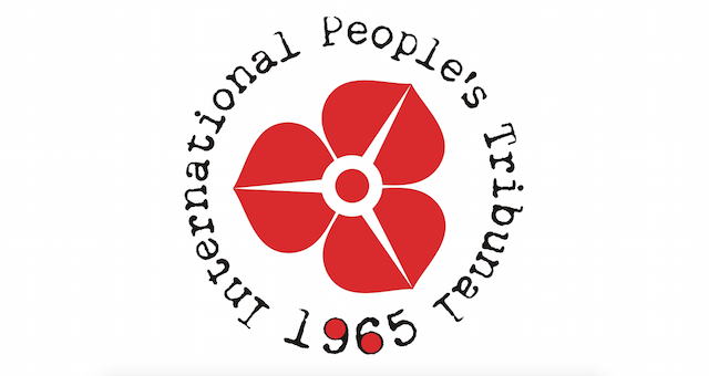 IPT 1965. Pengadilan Rakyat Internasional (IPT) akan digelar mulai Selasa, 10 November 2015 di Den Haag, Belanda. Pengadilan ini akan mengungkap kejahatan saat pembantaian massal tahun 1965. Logo dari situs 1965tribunal.org 