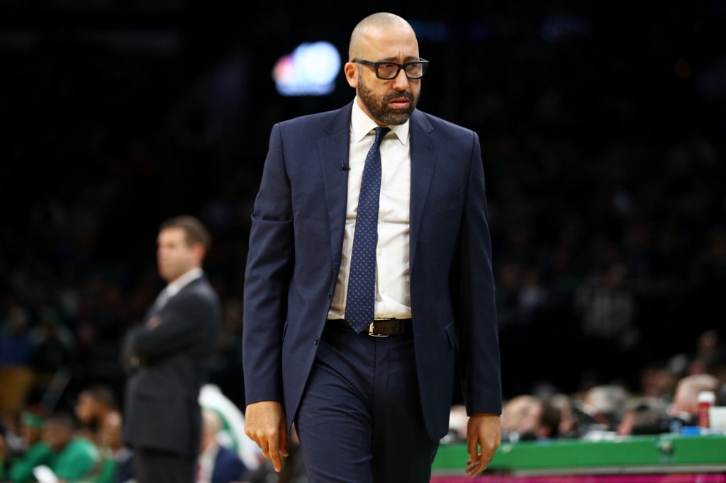 PINK-SLIP. File photo of David Fizdale ousted head coach of the New York Knicks. Photo by Maddie Meyer/Getty Images/AFP
Maddie Meyer / GETTY IMAGES NORTH AMERICA / AFP  