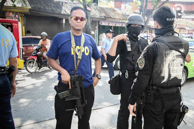 DAVAO COP. Senior Superintendent Vicente Danao Jr in 2014. File photo by Karlos Manlupig/Rappler 