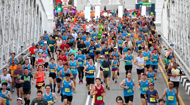 File photo from Singapore Marathon  
