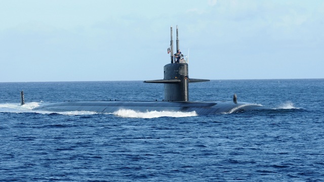 ADVANCED SUBMARINE? The USS Chicago arrives in Subic Bay as part of its deployment to the Western Pacific US Navy photo by Mass Communication Specialist 1st Class Jeffrey Jay Price  