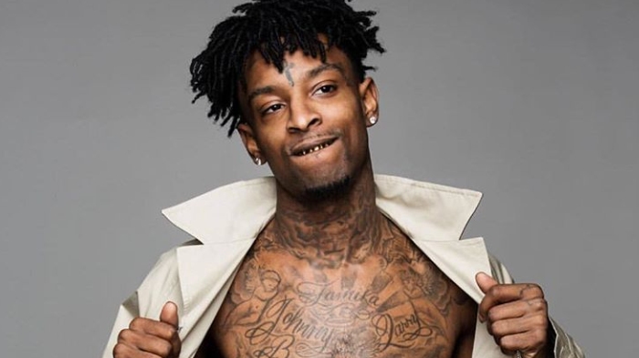 21 SAVAGE. The rapper was detained on Sunday, February 3 in Atlanta by the US Immigration and Customs Enforcement agency. Photo from 21 Savage's Instagram account