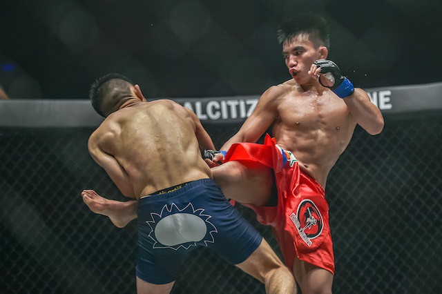 NEW VENTURE. ONE Championship, which features Filipino fighters like Joshua Pacio, will stage 30 MMA events next year. Photo from ONE 