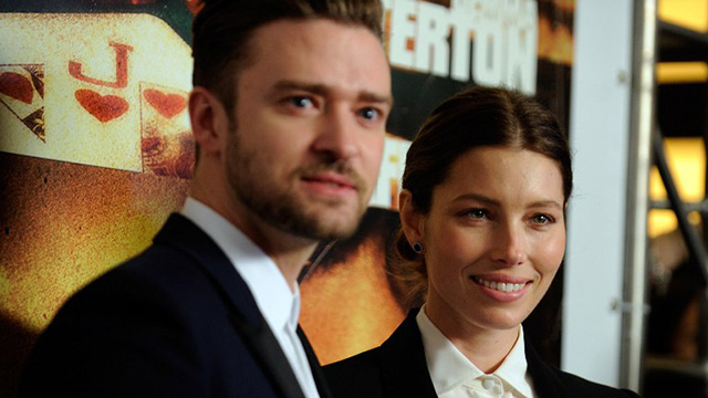 SOON TO BE PARENTS. Justin Timberlake confirms he and wife Jessica Biel are expecting their first child. File photo by David Becker/Getty Images/AFP 