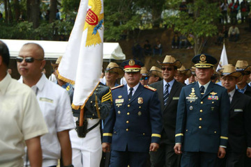 PMA CAV. PNP chief Director General Ronald dela Rosa, then still a Senior Superintendent, at the PMA during its alumni homecoming. File photo from Dela Rosa's Facebook page  