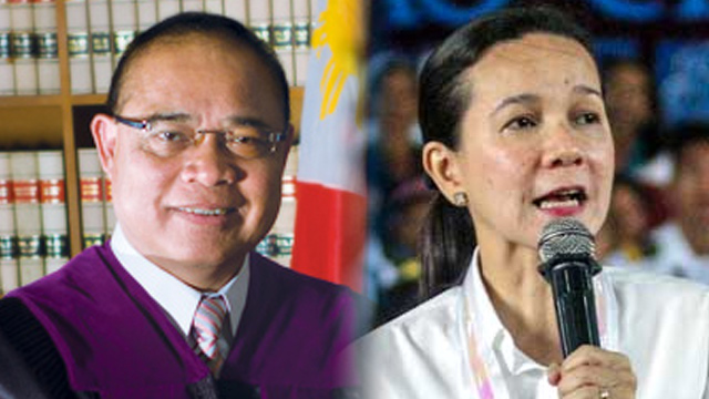 NO RESIDENCY. Contrary to the Supreme Court ruling, Justice Mariano Del Castillo says presidential bet Grace Poe fails to meet the 10-year residency requirement mandated by the Constitution. Del Castillo photo by SC  