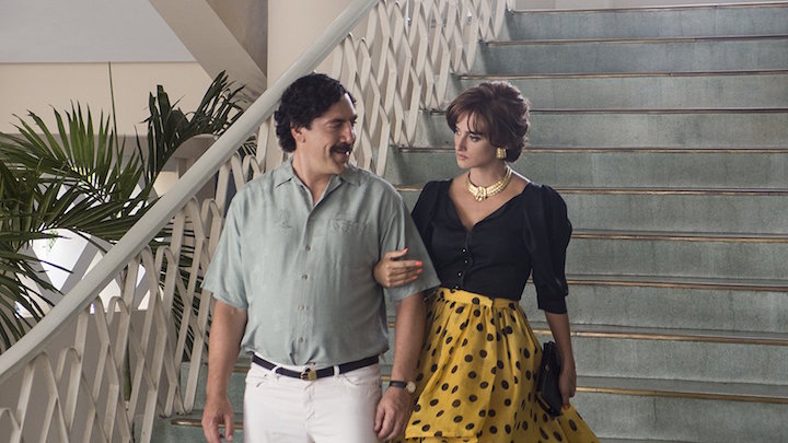 Film 'Loving Pablo' diangkat dari buku 'Loving Pablo, Hating Escobar' karya Virginia Vallejo. Foto dari Loving Pablo 