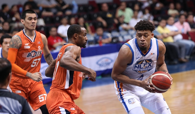 BREAKTHROUGH. Tony Mitchell gets his first win as a member of the NLEX Road Warriors. Photo from PBA Images  