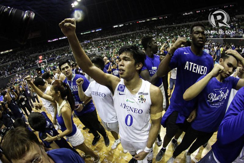 CLUTCH. Thirdy Ravena has made Ateneo's Greece visit an avenue to showcase his wares. File photo by Josh Albelda/Rappler 