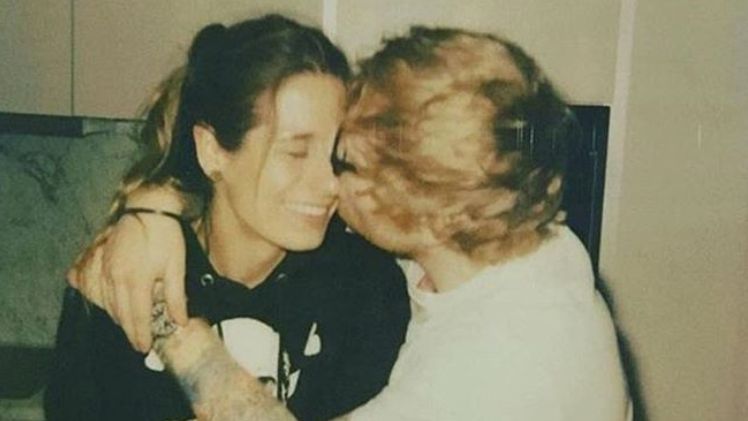 MARRIED COUPLE. Ed Sheeran and longtime girlfriend Cherry Seaborn held an intimate wedding in Suffolk, England. Photo from Ed Sheeran's Instagram account 