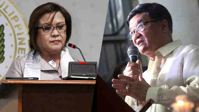 STRONG PROOF. Justice Secretary Vitaliano Aguirre II says Senator Leila de Lima's admission of her affair with her former driver and bodyguard is strong proof in the disbarment case against her. 
