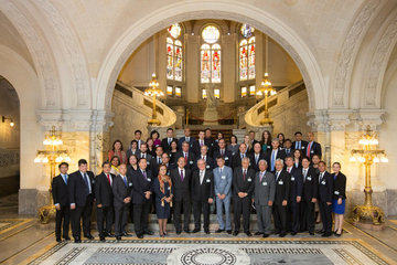 TEAM PHILIPPINES. A powerhouse team represented the Philippines in The Hague, Netherlands, during the first set of hearings on Manila's case against Beijing from July 7 to 13, 2015. The Philippine delegation is set to return to The Hague from November 24 to 30, 2015, to argue the merits of the Philippines' case. Photo courtesy of PCA 