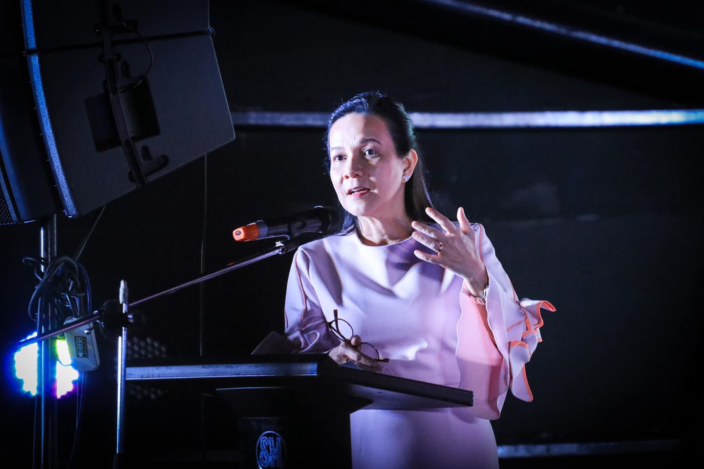 WOMEN 2020. Senator Grace Poe speaks at the International Women's Day event organized by Spark! Philippines on March 5, 2020. Photo from Office of Senator Grace Poe 