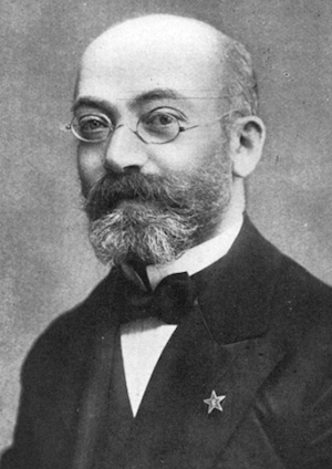 FOUNDER. Dr Ludwig Lazar Zamenhof. Image from Wikipedia 