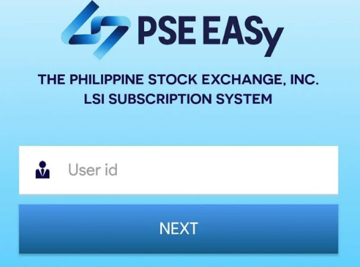 GOING MOBILE. Local small investors can now subscribe to initial public offerings through a mobile app. Screenshot from PSE Easy app 