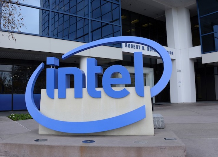 A file photo dated 11 January 2013 showing the Intel Corporate headquarters in Santa Clara, California, USA. John G. Mabanglo/EPA