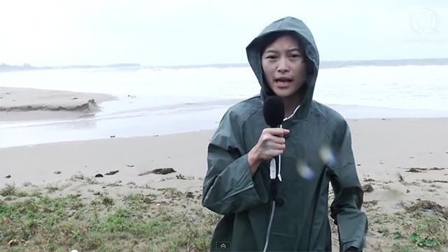 VLOG: Huge waves in Northern Samar