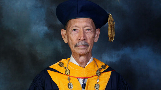 PIONEER. National Scientist Edgardo Gomez has been recognized for his outstanding contributions and researches on marine ecosystems which paved the way for the Philippines' marine conservation programs. Photo from DOST 