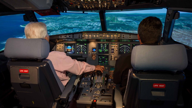 TRAINING. Airbus SAS' plans to bring in to the Philippines flight simulators of its Airbus A330/A340, and A320 fleet. This photo shows an A320 simulator. Photo from the Airbus website