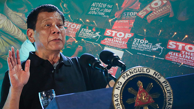 LIABILITY. President Rodrigo Duterte has repeatedly talked about his shoot-to-kill orders in the context of the war on drugs.  