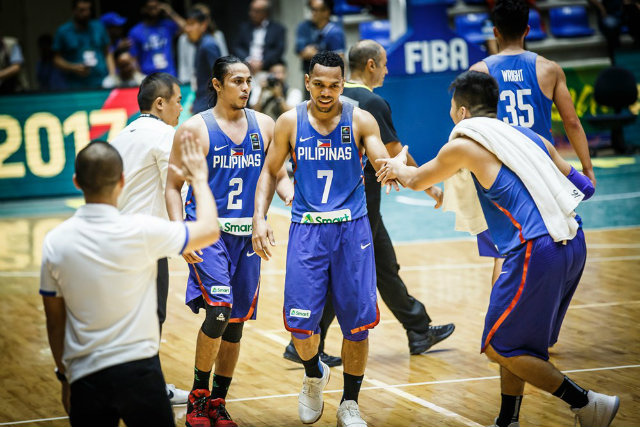 BACKCOURT DUO. Jayson Castro and Terrence Romeo lead Gilas Pilipinas' backcourt. Photo from FIBA  