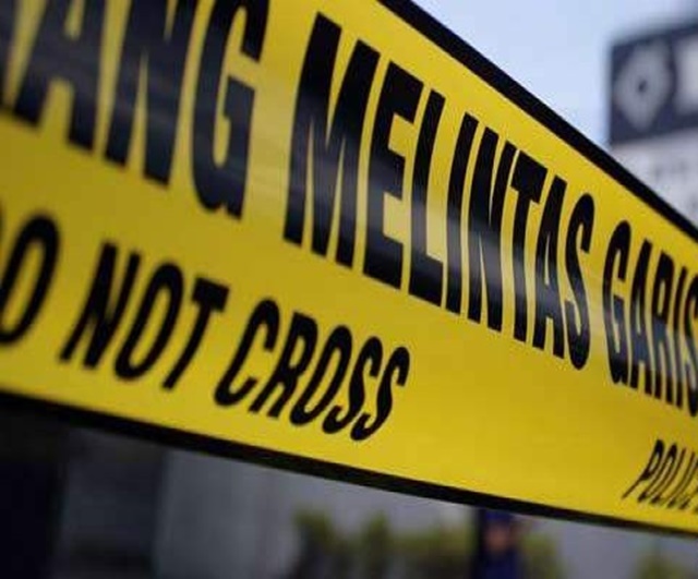 Ilustrasi garis polisi. Foto oleh ANTARA 