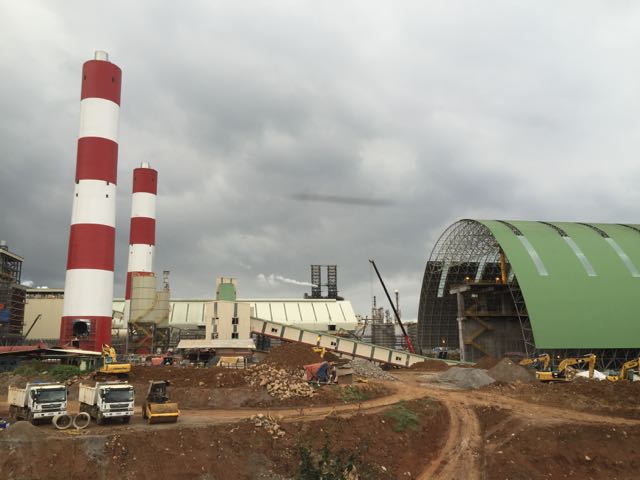 COAL PLANT. The SMC Consolidated Power Corp (SMCCPC) plant and a coal-fired power plant of the Petron Bataan Fuel Refinery - both SMC subsidiaries - are located in Limay town in Bataan province. Photo by Voltaire Tupaz/Rappler