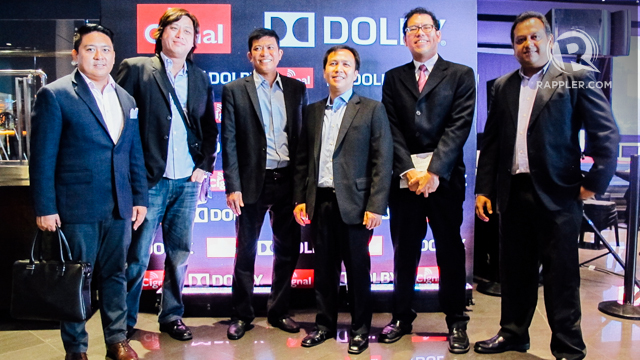 ONLY THE BEST. From left to right: Nathan Salera (Cignal TV Head of Postpaid Marketing), Eugene Hernandez (Cignal TV Head of Product Development), Benet Galang (Cignal TV Head of Network Engineering and Operation), Guido Zaballero (Cignal TV Vice President and Head of Marketing), Leong-Yan Yoong (Dolby Laboratories Regional Director for Southeast Asia), and Panna Dey (Dolby Laboratories Head of Broadcast Business)
