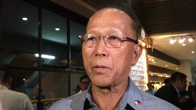 SUSPICION. Defense Secretary Delfin Lorenzana says initial reports on the Leyte blast point to a possible alliance between the Maute group and the BIFF. File photo by Carmela Fonbuena/Rappler   