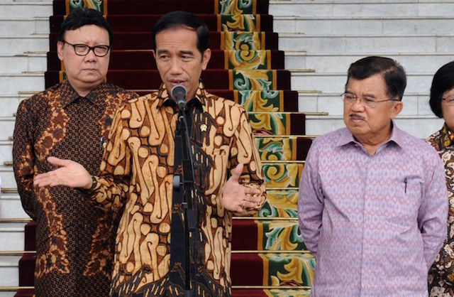 TRIP TO US. President Joko Widodo will try to change the opinion on Indonesia during his US trip. Photo by AFP