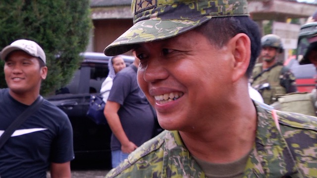 NEW ARMY CHIEF. Major General Rolando Bautista will assume his new post on Thursday, October 5. Rappler photo 