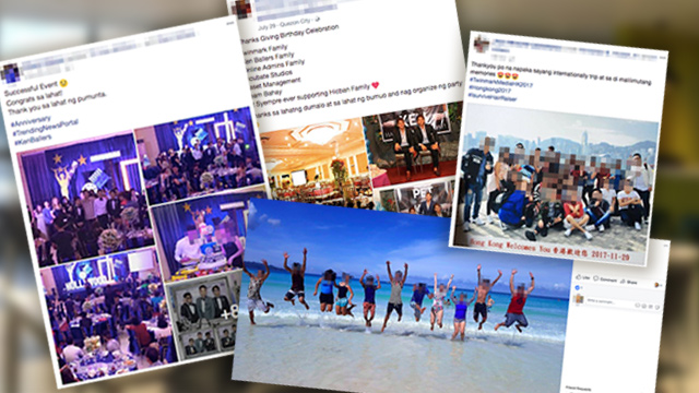 Employees and the owners of Twinmark often post about their company trips and parties here and abroad. 