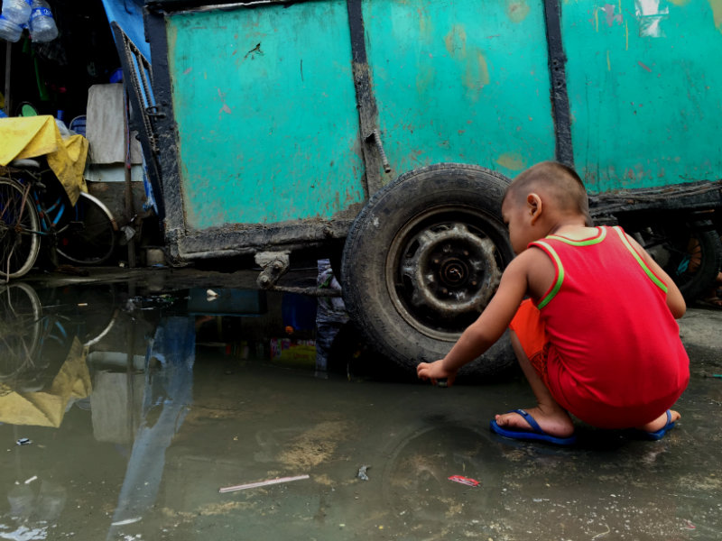 AMONG THE POOREST. Next to farmers and fisherfolk, the third poorest basic sector in the Philippines are the children
  